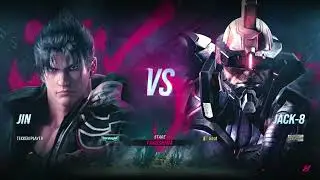 Tekken 8 Jin VS Jack-8 (Hardest AI) #tekken8