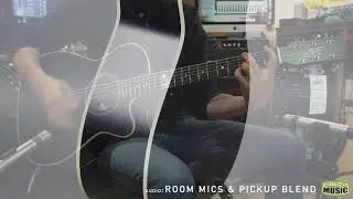 Maton EBG808CGB Acoustic Electric Guitar - Ghost Black