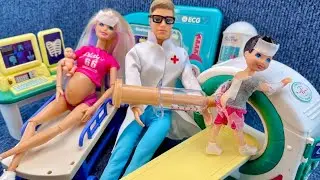 12 Minutes Satisfying with Unboxing Doctor Toys，Ambulance Playset Collection ASMR| Review Toys skate