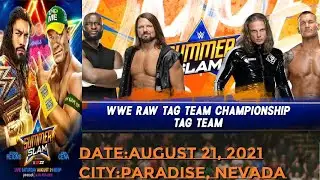 SummerSlam (2021) | RK-Bro (Randy Orton and Riddle)vs. AJ Styles and Omos