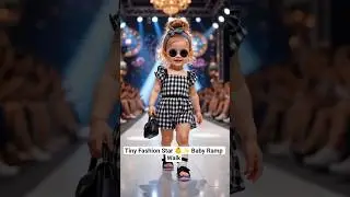 Tiny Fashion Star 👶✨ Baby Ramp Walk | Viral Baby Shorts USA #usashorts #fashiontrends #usa #usaviral