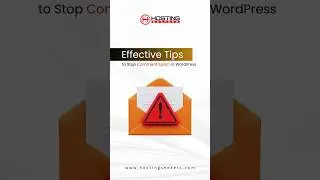 Effective Tips to Stop Comment Spam A Detailed Guide: https://bit.ly/3ThPuGQ #wordpress #webhosting