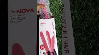 Meesho#hair straightener 2 in 1# under 200 # reviews👌