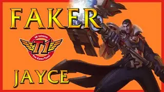 SKT T1 Faker - Jayce Mid vs Ahri - Korean Challenger Ranked League of Legends 2014