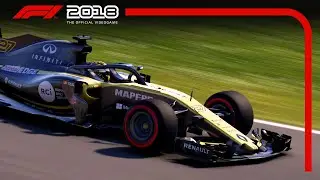 F1 2018 | Make Headlines | H&uuml;lkenberg Hot Lap [UK]