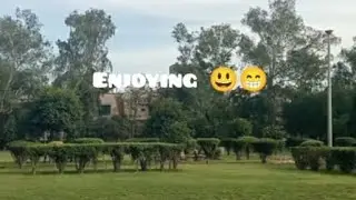 Park ki sair or  new scooty