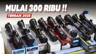 REKOMENDASI TELESKOP TERBAIK BUDGET MULAI 300 RIBU !! ANTI GETAR, FFP, AOL, SF DLL