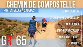 Chemin de Compostelle - GR® 65 du Puy-en-Velay à Saugues - Randonnée