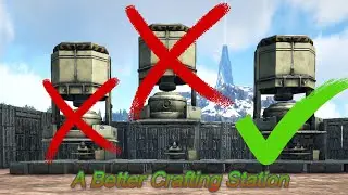 Good / Aesthetic  crafting station in Ark survival Evolved
