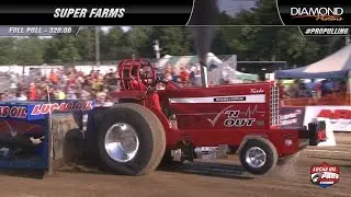 PPL 2016: Super Farm tractors pulling at the Ohio State Benefit Pull - Saturday