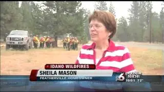 Trinity Ridge Fire residents pack up belongings, prepare to leave