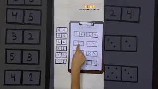 Match Numbers With Dice / Budget Friendly Activity For Toddlers And Kids #kidseducationalactivities
