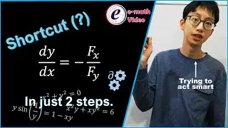This move is ILLEGAL! Shortcut for Implicit Differentiation