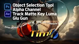 Portfolio, After Effects, Track Matte Key Luma, Photoshop, Alpha Channel