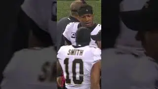 Jameis Winston and Tre'Quan Smith argue. #Shorts #Saints #NewOrleansSaints