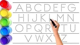 How to write ABC in four line notebook | Capital Letter A to Z #abcd  #alphabet  #phonicsong