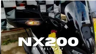 nx200 ki delivery | Honda Bigwing | Dashehra Festival