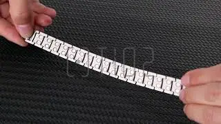 Ti02.com - Bracciale magnetico in titanio Hortensis F46