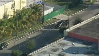 WEB EXTRA: Chase Suspect Crashes Truck Before Arrest In Hialeah