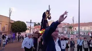 Salida del nazareno de san frontis procesión de la cruz Zamora 2024