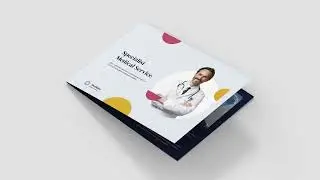 Canva Template - Medical Services Brochure Bi-Fold Landscape