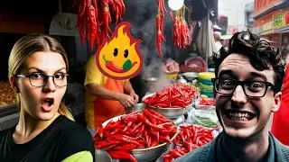 Trying To Sweat Out The Flu With Spicy Food!  - Thailand Vlog #19