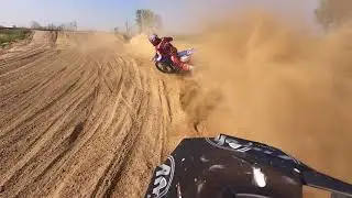 2 laps at MOTOCROSS CHIEVE