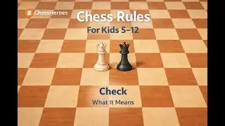 Check — What It Means | Chess Rules for Kids 5–12 | Lesson 8