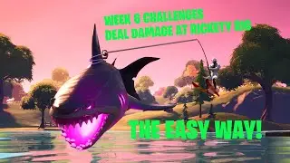 FORTNITE HOW TO DO RICKETY RIG WEEK 6 CHALLENGE EASIER
