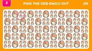 Find The Odd Emoji Out | Emoji Quiz