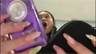 Secretly doing ASMR in my friend&rsquo;s room until I get caught
