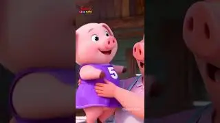 ஐந்து குட்டி பன்றிகள் - Five Little Pigs Jumping on the Bed |Nursery Rhymes for Kids | Shorts