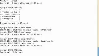 Creating Tables in MySQL 5 with Foreign Keys