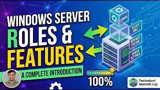 Windows Server introduction (Roles & Features).