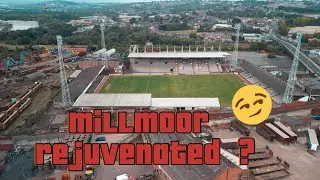 Millmoor Rejuvenated-the old ground is back in use 16 years after final game, drone footage 2024