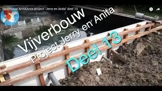 Vijverbouw Arts&Ants project 