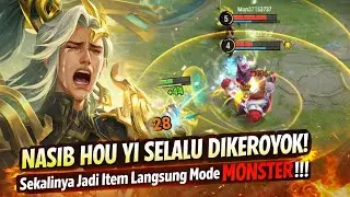 HOU YI JADI BURONAN! Dikeroyok Terus dari Awal, Sekalinya Late Game LANGSUNG RATA!