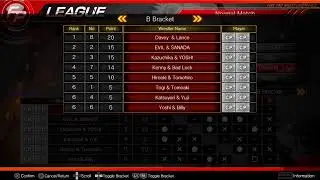 My Fire Pro Wrestling World Simstream: NJPW World Tag League 2016 - Day 11 (Dec.W1.16)