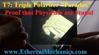 T7: Triple Polarizer Paradox Solved by Distinti-- Physicists are Clueless