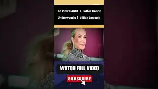 The View CANCELED After Carrie Underwood's $900M Lawsuit! part 7