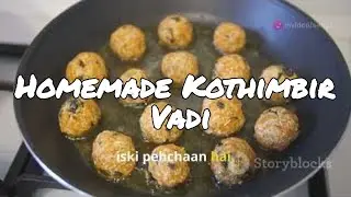 Kothimbir Vadi Recipe | Crispy & Delicious Marathi Snack | Easy Kothimbir Vadi in Hindi
