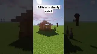 EASY Starter House Minecraft 🏠 #shorts