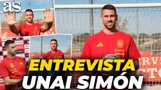 UNAI SIMÓN, ENTREVISTA exclusiva AS en la previa de GEORGIA - ESPAÑA | CLASIFICACIÓN MUNDIAL 2026