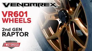 Wheel Reveal for our 2019 Ford Raptor Build... The Venom Rex VR601 20x9's in Desert Bronze
