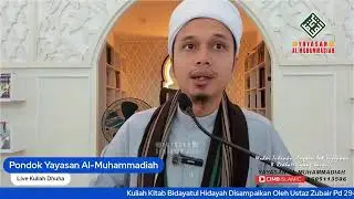 Kuliah Kitab Bidayatul Hidayah Disampaikan Oleh Ustaz Zubair Pd 29-12-2025/9-7-1447H, Jam 9 Pagi