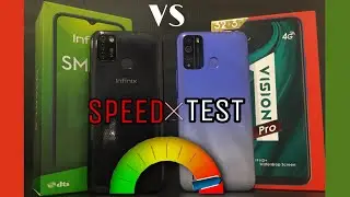 Infinix Smart 5 против itel Vision 1 Pro | Тест скорости | වේග පරීක්ෂණය