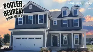 New Construction Homes in Savannah | Spring Willow Home from Landmark 24 Homes #savannahrealestate