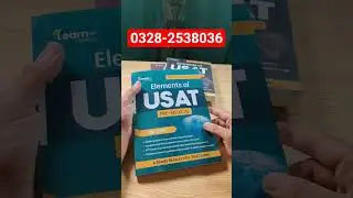 USAT TEST 2025 PREPARATION GUIDEBOOK | LEARNUP PAKISTAN