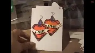 Crafty Chica's Watercolor Paper Earrings