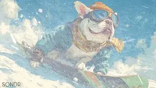 Snow Day for Dogs — happy soft rock background music for dogs & pets | SONDR Studios
